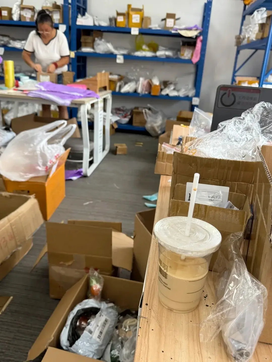 Products purchased for TruePriceAgent customers being organized
