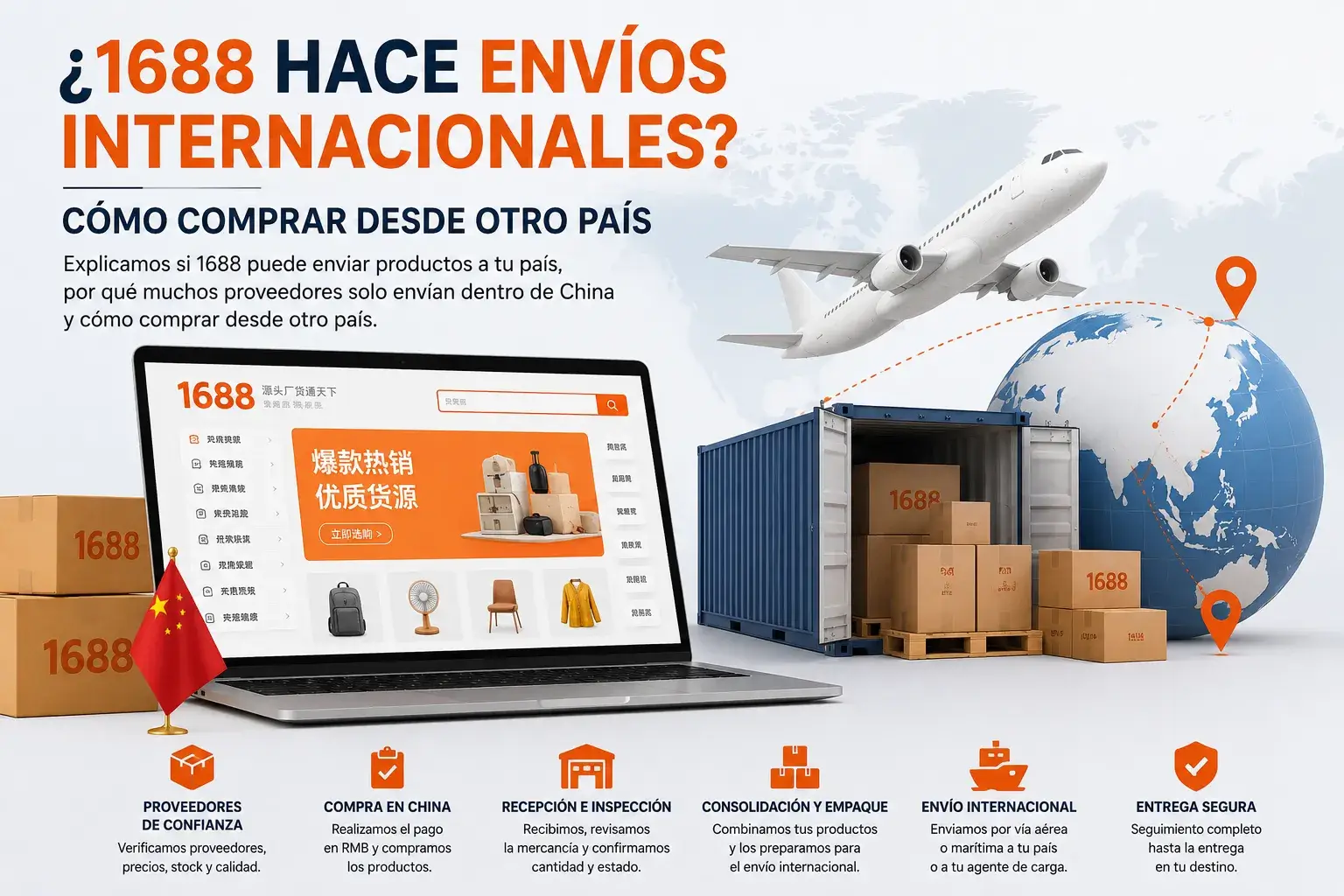 ¿1688 hace envíos internacionales? Cómo comprar desde otro país
